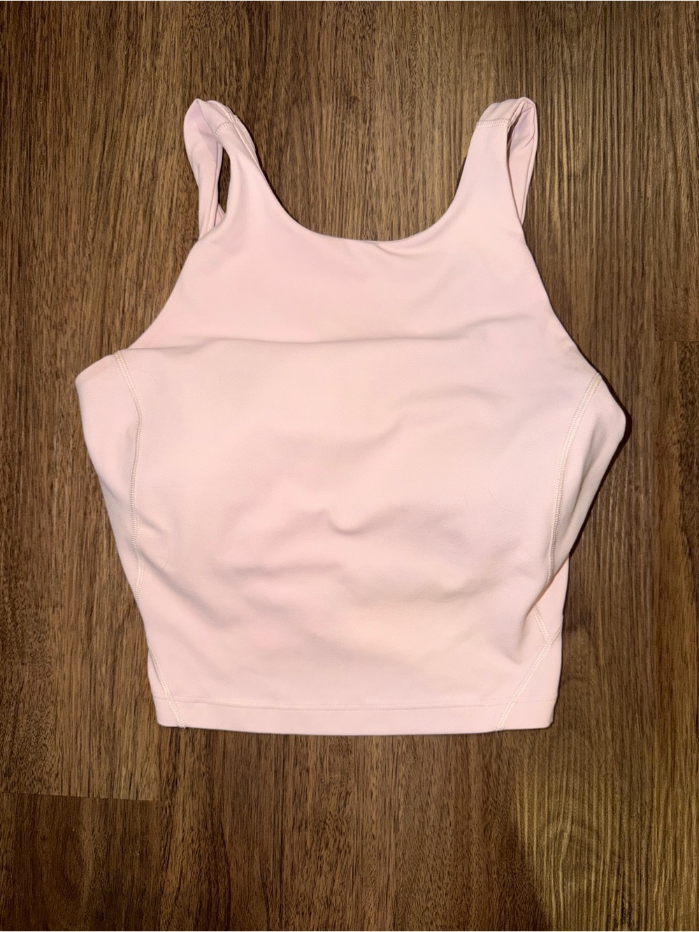 Lululemon Align High Neck Tank Top in Flush Pink Size 4
